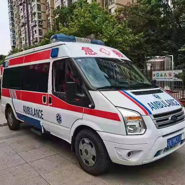 泉山长途救护车护送病人返乡